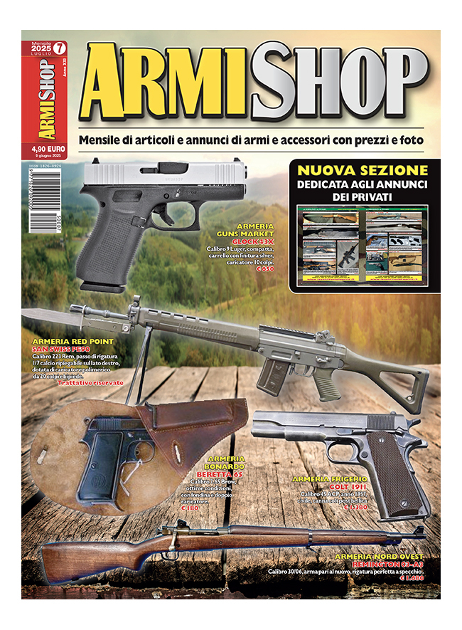 ARMI SHOP - Luglio 2025 - cartaceo