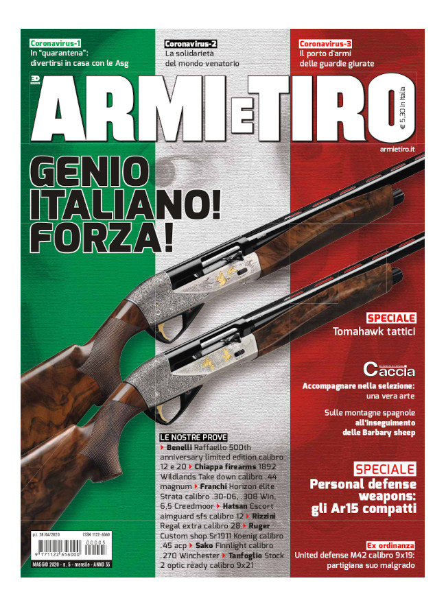 ARMI E TIRO - Maggio 2020 - digitale