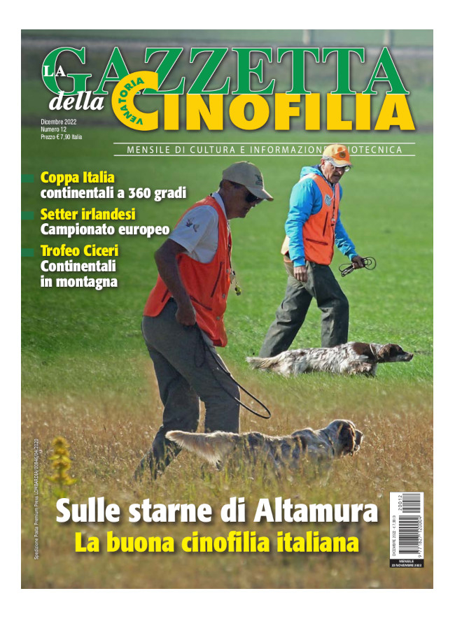 GAZZETTA DELLA CINOFILIA - Dicembre 2022 - digitale