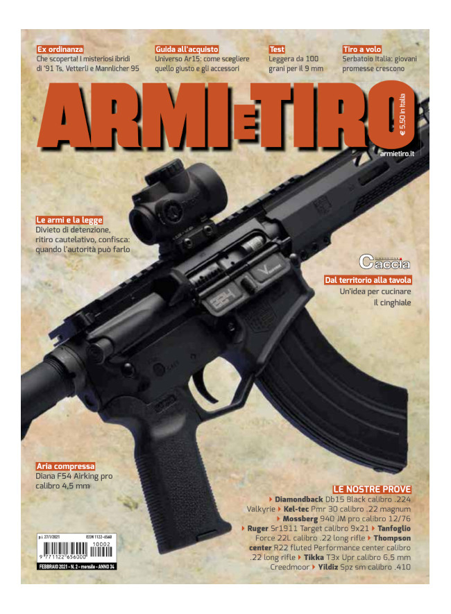 ARMI E TIRO - Febbraio 2021 - digitale