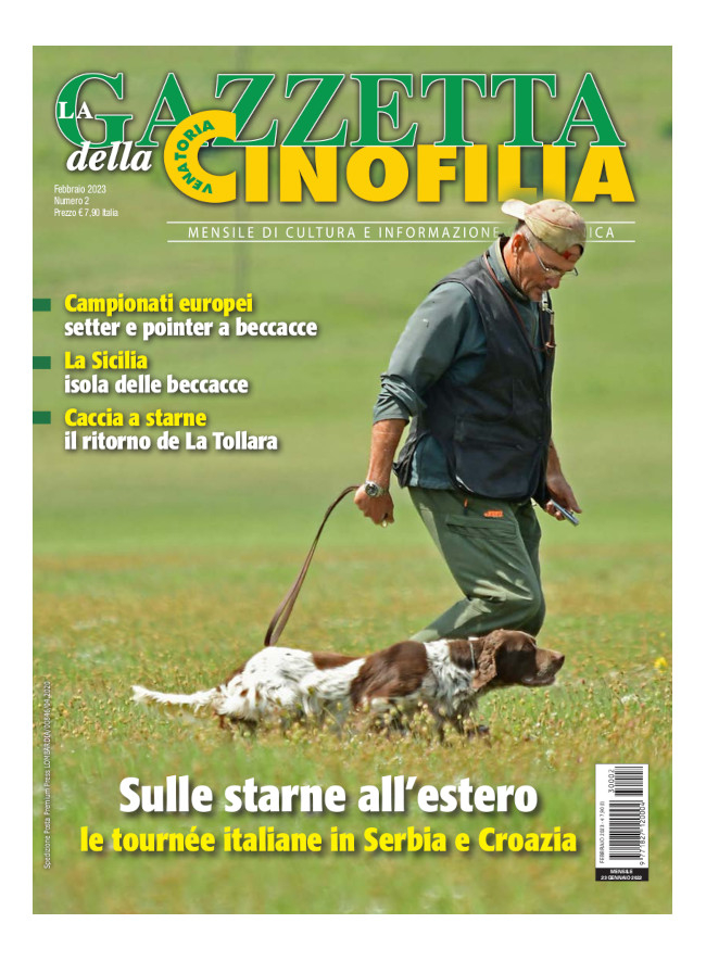 GAZZETTA DELLA CINOFILIA - Febbraio 2023 - cartaceo