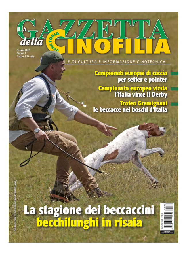 GAZZETTA DELLA CINOFILIA - Gennaio 2023 - cartaceo