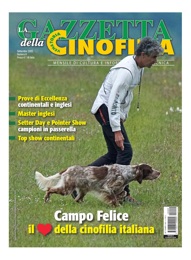 GAZZETTA DELLA CINOFILIA - Settembre 2022 - digitale