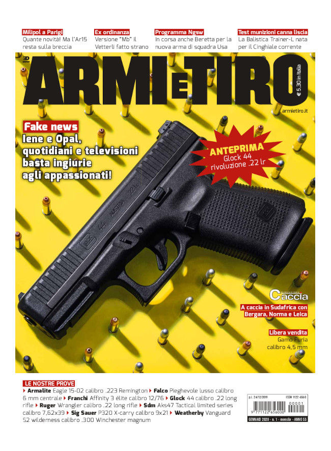 ARMI E TIRO - Gennaio 2020 - digitale