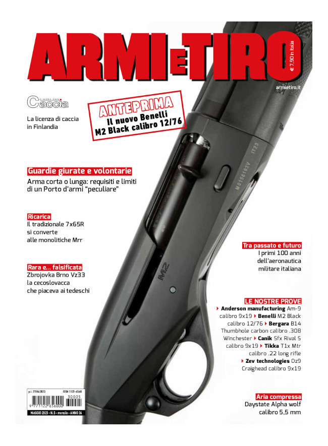 ARMI E TIRO - Maggio 2023 - cartaceo