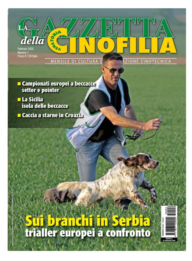 GAZZETTA DELLA CINOFILIA - Febbraio 2025 - cartaceo