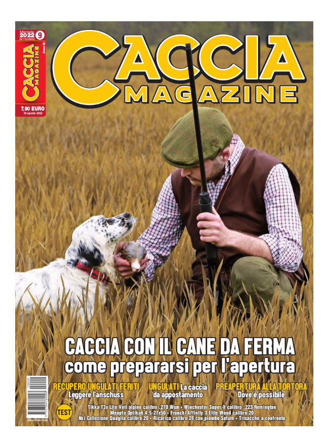CACCIA MAGAZINE - Settembre 2022 - cartaceo
