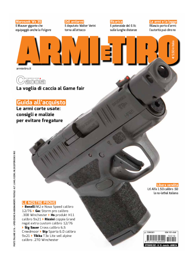 ARMI E TIRO - Ottobre 2021 - digitale