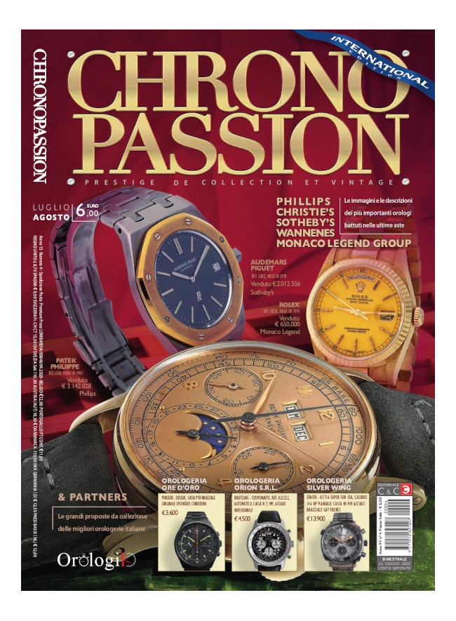 CHRONO PASSION - Luglio/Agosto 2022 - cartaceo