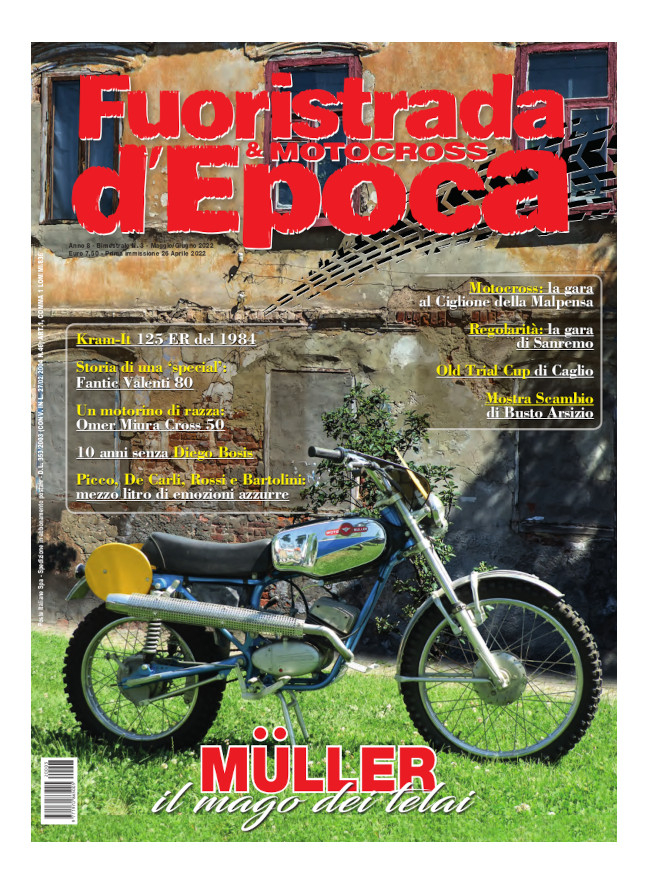 FUORISTRADA & MOTOCROSS D'EPOCA - Maggio / Giugno 2022 - cartaceo