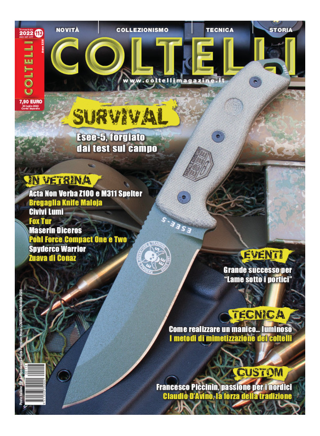 COLTELLI - Agosto / Settembre / Ottobre 2022 - cartaceo