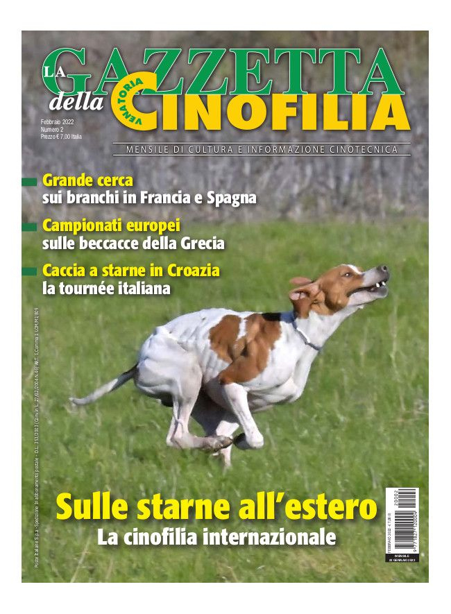 GAZZETTA DELLA CINOFILIA - Febbraio 2022 - cartaceo