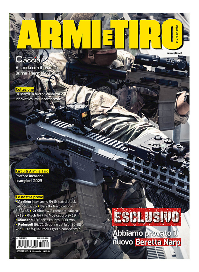 ARMI E TIRO - Ottobre  2023 - cartaceo