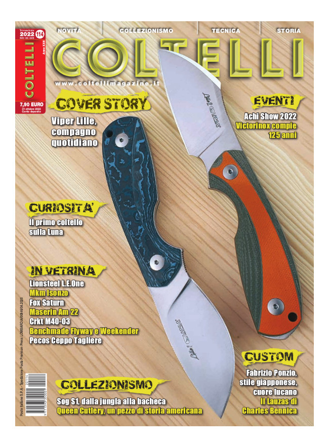 COLTELLI - Novembre / Dicembre 2022 / Gennaio 2023 - cartaceo