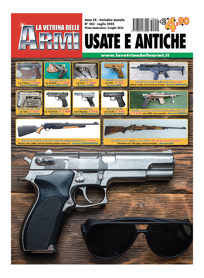 LA VETRINA DELLE ARMI - Luglio 2025 - cartaceo