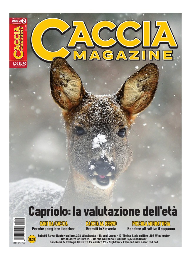 CACCIA MAGAZINE - Febbraio 2022 - cartaceo