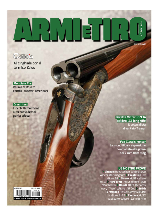ARMI E TIRO - Ottobre 2022 - cartaceo