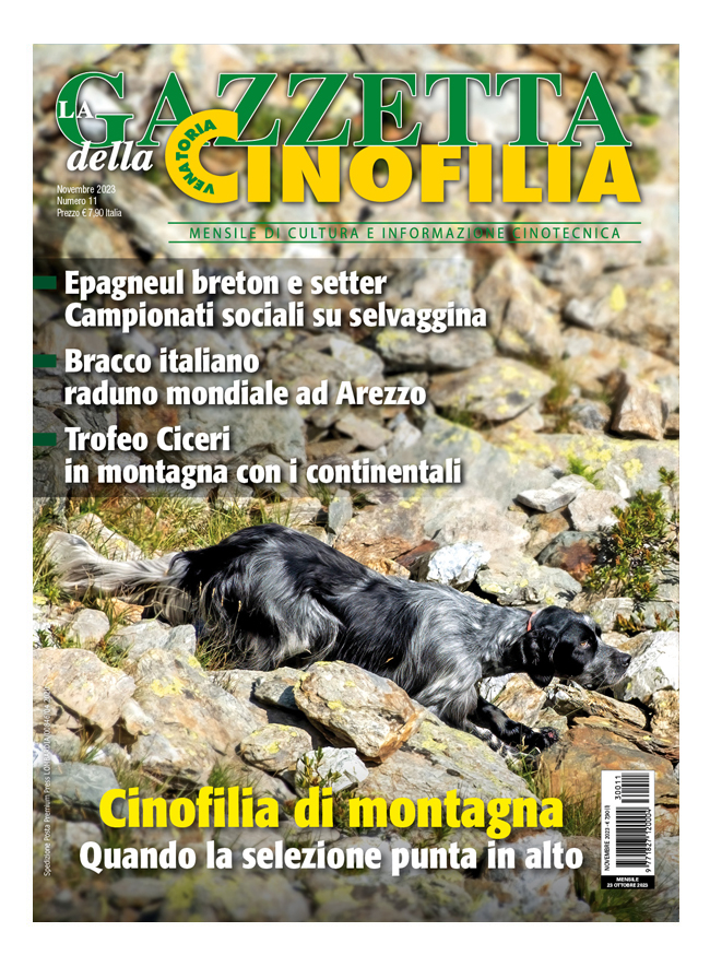 GAZZETTA DELLA CINOFILIA - Novembre 2023 - cartaceo