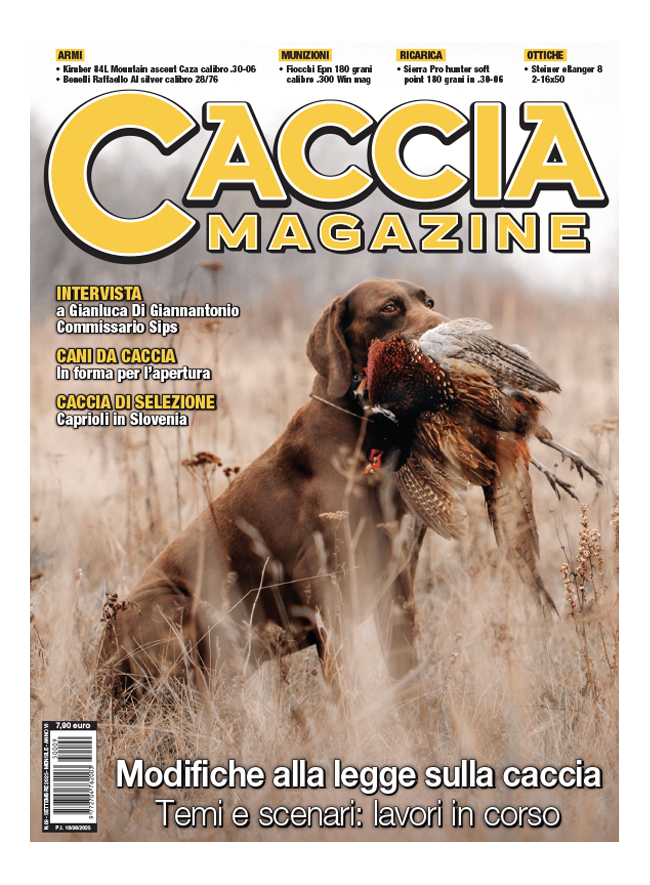 CACCIA MAGAZINE - Settembre 2025 - cartaceo