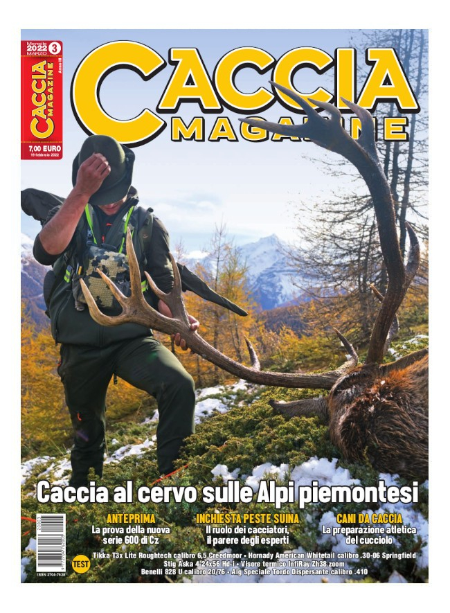 CACCIA MAGAZINE - Marzo 2022 - cartaceo