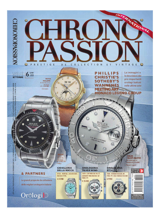 CHRONO PASSION - Luglio / Agosto / Settembre 2023 - digitale