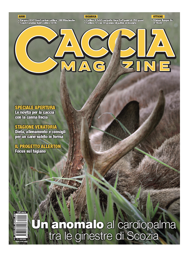 CACCIA MAGAZINE - Agosto 2024 - cartaceo