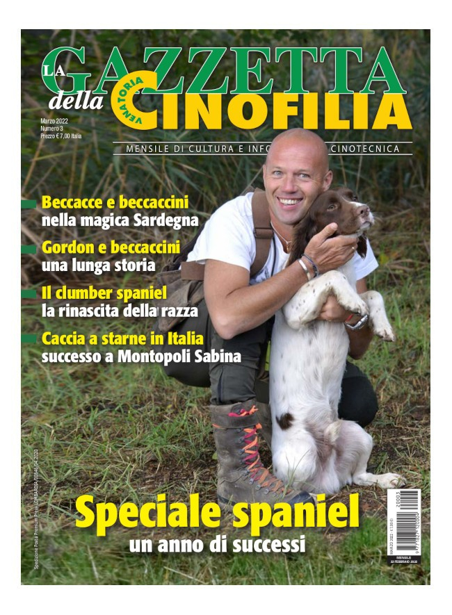 GAZZETTA DELLA CINOFILIA - Marzo 2022 - cartaceo