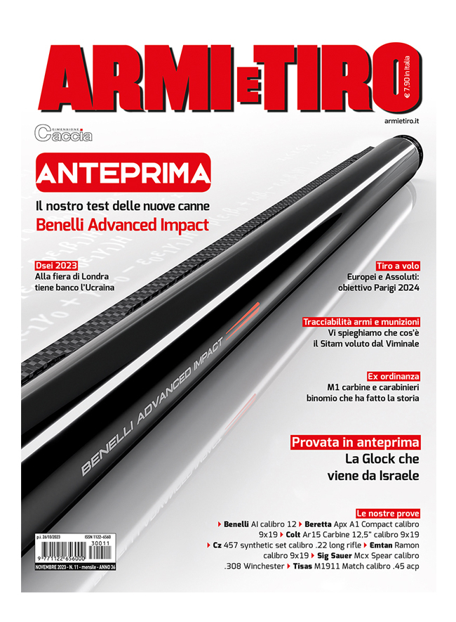 ARMI E TIRO - Novembre 2023 - cartaceo