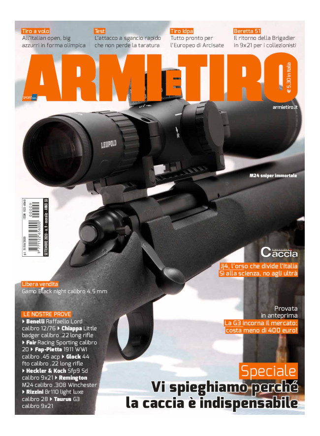 ARMI E TIRO - Settembre 2020 - digitale