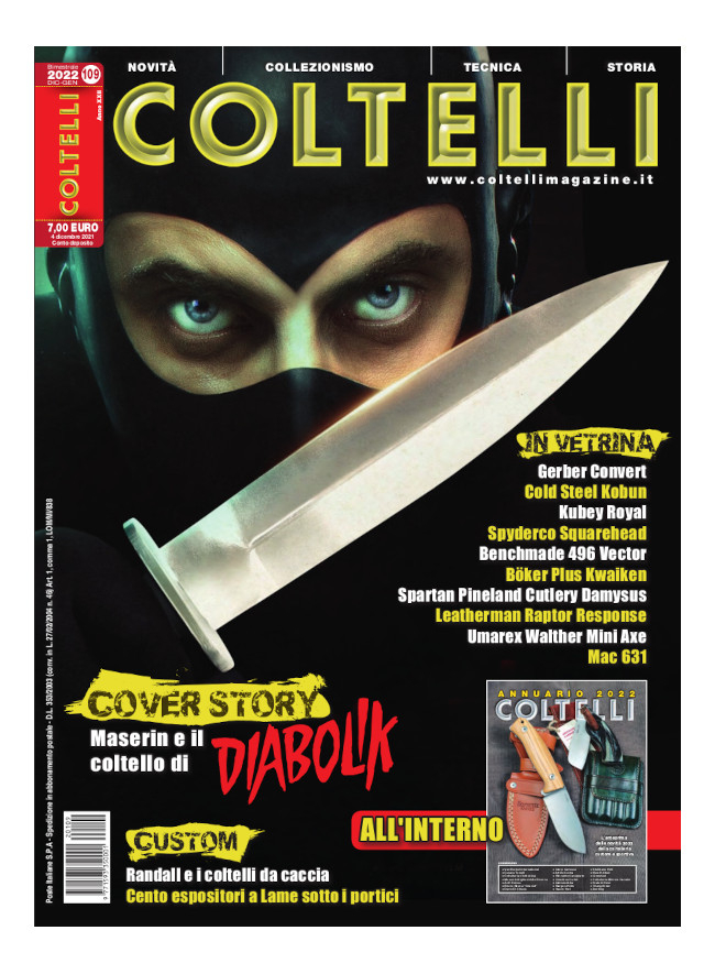 COLTELLI - Dicembre 2021 / Gennaio 2022 - cartaceo