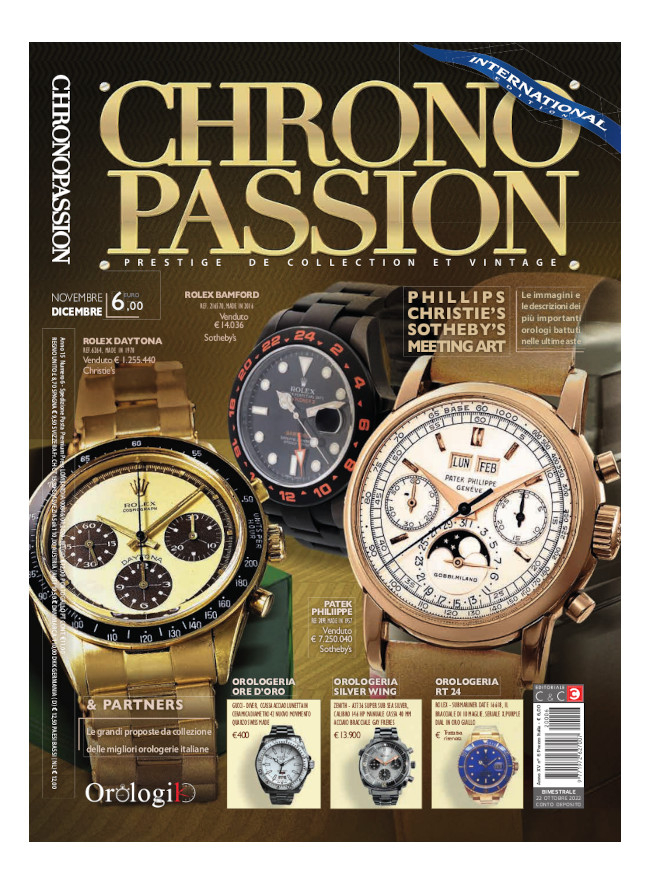 CHRONO PASSION - Novembre/Dicembre 2022 - cartaceo