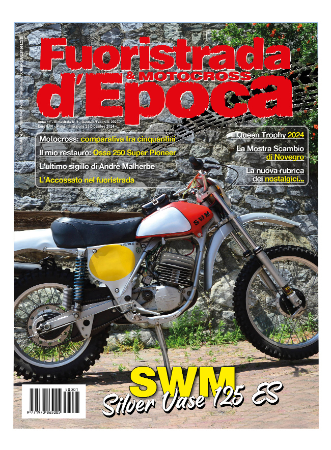FUORISTRADA & MOTOCROSS D'EPOCA - Gennaio / Febbraio 2025 - cartaceo